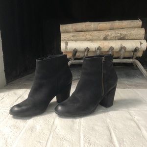 BP Black Suede Booties